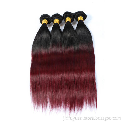 Shipping Now 1b/99j Wholesale Straight Natural Raw Indian Hair,Human Steam Processed Virgin Hair